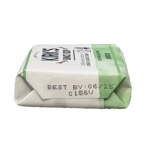 Kirks Natural Coconut Oil Castile Soaps Aloe Vera Lot of‎ 3 Bars Expires 06/25 - Picture 5 of 6